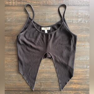 Urban Outfitters Ribbed Crop Tank